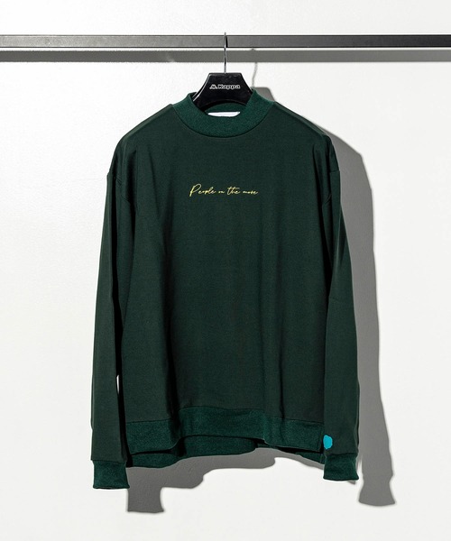 Kappa(カッパ)の「Kappa(カッパ)ポンチモックネックプルオーバー(Tシャツ/カットソー・メンズ・グリーン/ブラック/ホワイト/ベージュ・L/S/M)」の16枚目の写真