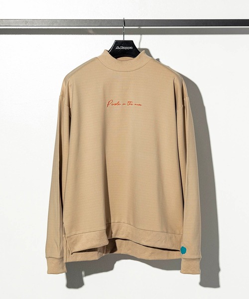 Kappa(カッパ)の「Kappa(カッパ)ポンチモックネックプルオーバー(Tシャツ/カットソー・メンズ・グリーン/ブラック/ホワイト/ベージュ・L/S/M)」の17枚目の写真