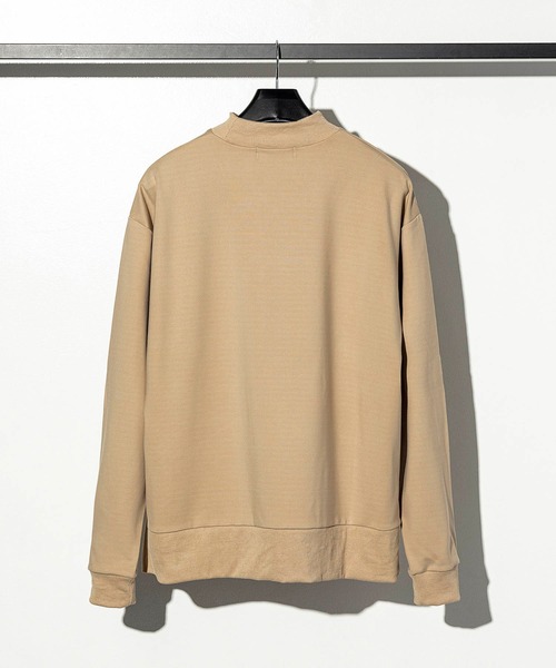 Kappa(カッパ)の「Kappa(カッパ)ポンチモックネックプルオーバー(Tシャツ/カットソー・メンズ・グリーン/ブラック/ホワイト/ベージュ・L/S/M)」の18枚目の写真