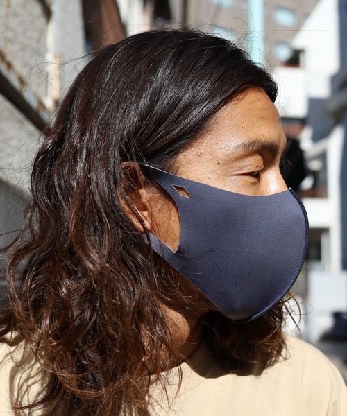 ROOPTOKYO（ループトウキョウ）の「スカジャン柄 ワンポイントロゴ 3D立体マスク（マスク・メンズ・オリーブ/ブラック/ブラウン/ネイビー・ONE SIZE）」の14枚目の写真