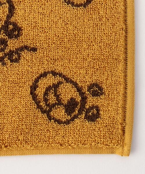 coen（コーエン）の「コーエンベアモノグラム今治タオルハンカチ（ハンカチ/ハンドタオル・レディース・マスタード・FREE）」の4枚目の写真