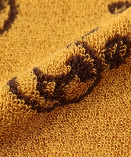 coen（コーエン）の「コーエンベアモノグラム今治タオルハンカチ（ハンカチ/ハンドタオル・レディース・マスタード・FREE）」の3枚目の写真