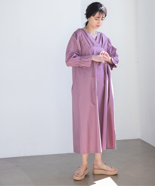 美品 utilism デザインタック袖　サックワンピース 楽天市場】大きいサイズ ショルダータック Tシャツワンピース T