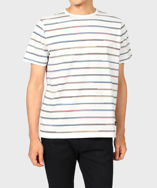 マルチボーダーtシャツ 238u Tシャツ カットソー Ps Paul Smith ピーエスポールスミス のファッション通販 Zozotown