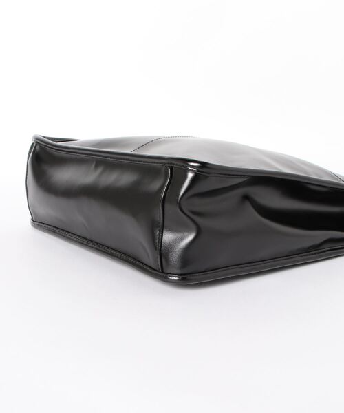 WEGO（ウィゴー）の「WEGO/マルチポケットPU撥水トートバッグ（トートバッグ・レディース・ベージュ/ブラック・FREE）」の10枚目の写真