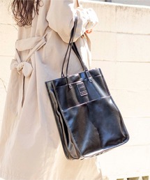 WEGO | WEGO/マルチポケットPU撥水トートバッグ(トートバッグ)