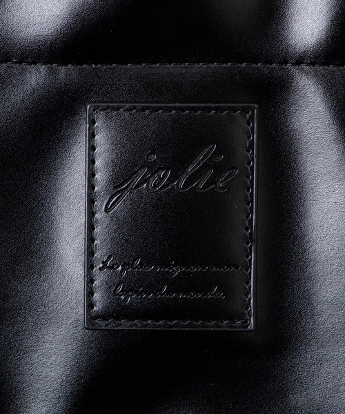 WEGO（ウィゴー）の「WEGO/マルチポケットPU撥水トートバッグ（トートバッグ・レディース・ベージュ/ブラック・FREE）」の5枚目の写真