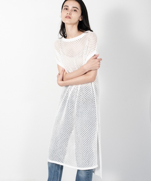 ニット セーター トップス Allumer アリュメール のニット セーター メッシュニットワンピース を購入できます Wearstand メッシュニットワンピース ニット セーター Allumer アリュメール のファッション