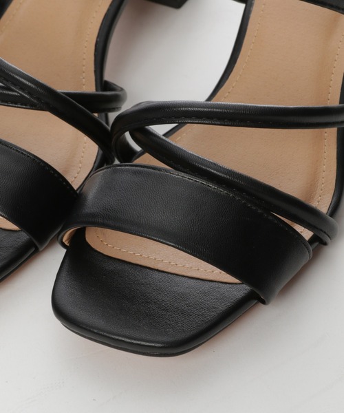 niko and...（ニコアンド）の「オリジナルナローミュールサンダル（サンダル・レディース・イエロー/ライトベージュ/ブラック・LARGE/MEDIUM）」の15枚目の写真