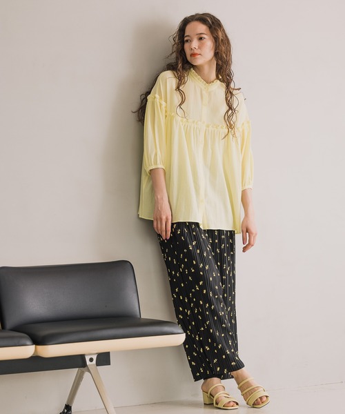 niko and...（ニコアンド）の「オリジナルナローミュールサンダル（サンダル・レディース・イエロー/ライトベージュ/ブラック・LARGE/MEDIUM）」の19枚目の写真