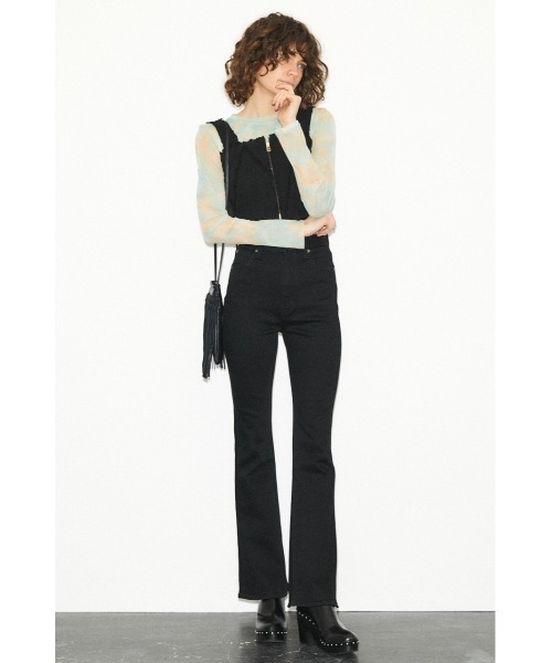 MOUSSY（マウジー）の「MARBLE MESH トップス（Tシャツ/カットソー・レディース・ブラウン/オレンジ・FREE）」の10枚目の写真