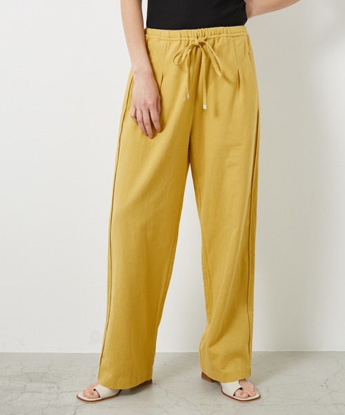AZUL ENCANTO（アズールエンカント）の「イージーパンツ（その他パンツ・レディース・ネイビー/ベージュ/イエロー・FREE）」の5枚目の写真