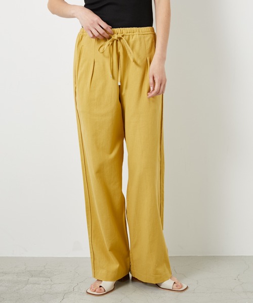 AZUL ENCANTO（アズールエンカント）の「イージーパンツ（その他パンツ・レディース・ネイビー/ベージュ/イエロー・FREE）」の6枚目の写真