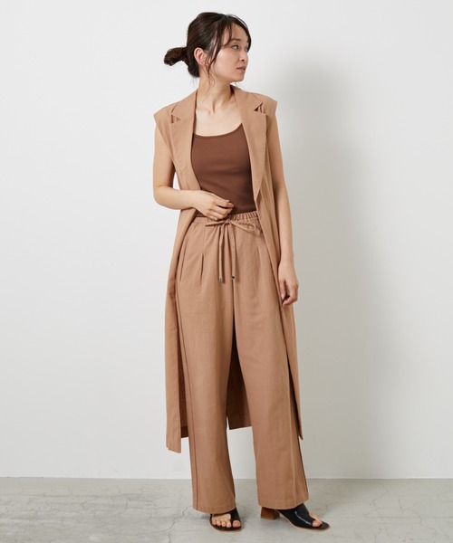 AZUL ENCANTO（アズールエンカント）の「イージーパンツ（その他パンツ・レディース・ネイビー/ベージュ/イエロー・FREE）」の21枚目の写真