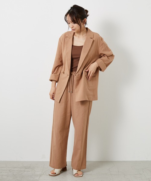 AZUL ENCANTO（アズールエンカント）の「イージーパンツ（その他パンツ・レディース・ネイビー/ベージュ/イエロー・FREE）」の15枚目の写真