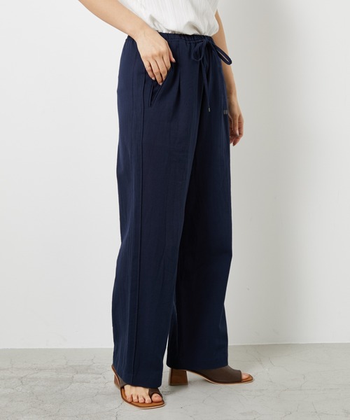 AZUL ENCANTO（アズールエンカント）の「イージーパンツ（その他パンツ・レディース・ネイビー/ベージュ/イエロー・FREE）」の9枚目の写真