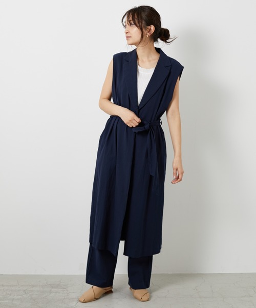 AZUL ENCANTO（アズールエンカント）の「イージーパンツ（その他パンツ・レディース・ネイビー/ベージュ/イエロー・FREE）」の16枚目の写真