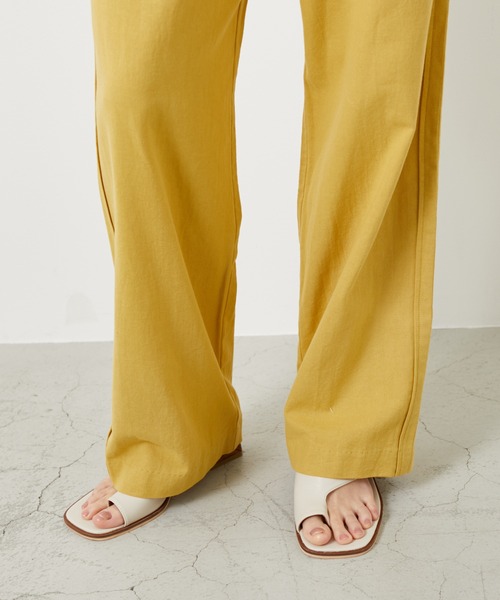 AZUL ENCANTO（アズールエンカント）の「イージーパンツ（その他パンツ・レディース・ネイビー/ベージュ/イエロー・FREE）」の18枚目の写真