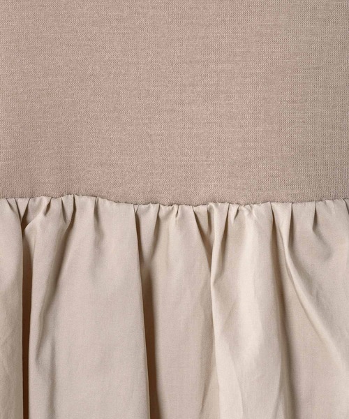 moi tytto（モイテュット）の「パフスリーブクロシェトップス（シャツ/ブラウス・レディース・ベージュ/ブラウン・FREE）」の6枚目の写真