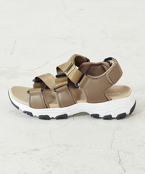 COMME CA ISM（コムサイズム）の「テープ　サンダル（サンダル・レディース・ブラック/ベージュ・23.5cm/24.5cm）」の7枚目の写真