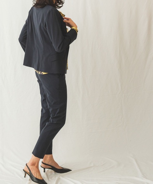 NARACAMICIE(ナラカミーチェ)の「キュプラポリエステルパンツ(その他パンツ・レディース・ネイビー/グレー/ブラック・MEDIUM/LARGE/SMALL)」の3枚目の写真