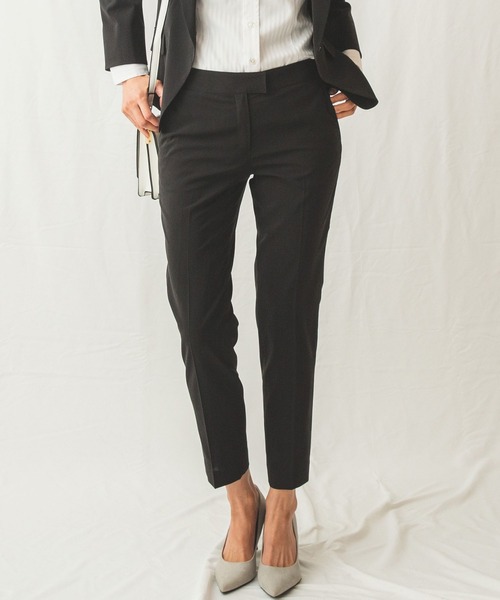 NARACAMICIE(ナラカミーチェ)の「キュプラポリエステルパンツ(その他パンツ・レディース・ネイビー/グレー/ブラック・MEDIUM/LARGE/SMALL)」の2枚目の写真