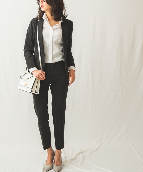 NARACAMICIE(ナラカミーチェ)の「キュプラポリエステルパンツ(その他パンツ・レディース・ネイビー/グレー/ブラック・MEDIUM/LARGE/SMALL)」の16枚目の写真