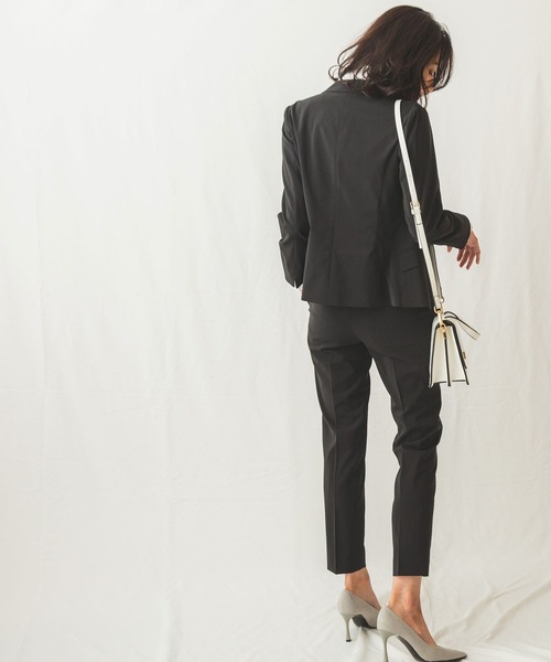 NARACAMICIE(ナラカミーチェ)の「キュプラポリエステルパンツ(その他パンツ・レディース・ネイビー/グレー/ブラック・MEDIUM/LARGE/SMALL)」の4枚目の写真