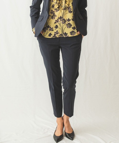 NARACAMICIE(ナラカミーチェ)の「キュプラポリエステルパンツ(その他パンツ・レディース・ネイビー/グレー/ブラック・MEDIUM/LARGE/SMALL)」の7枚目の写真