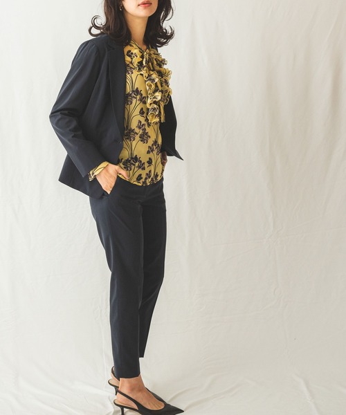 NARACAMICIE(ナラカミーチェ)の「キュプラポリエステルパンツ(その他パンツ・レディース・ネイビー/グレー/ブラック・MEDIUM/LARGE/SMALL)」の13枚目の写真