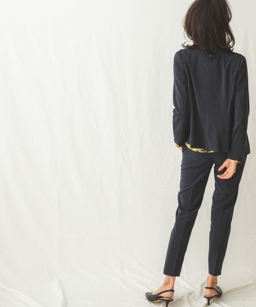 NARACAMICIE(ナラカミーチェ)の「キュプラポリエステルパンツ(その他パンツ・レディース・ネイビー/グレー/ブラック・MEDIUM/LARGE/SMALL)」の9枚目の写真