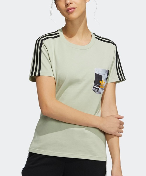 Trefoil トップス 半袖tシャツ 半袖tシャツ アディダスオリジナルス Tシャツ カットソー Adidas アディダス のファッション トレフォイル Tee Tee