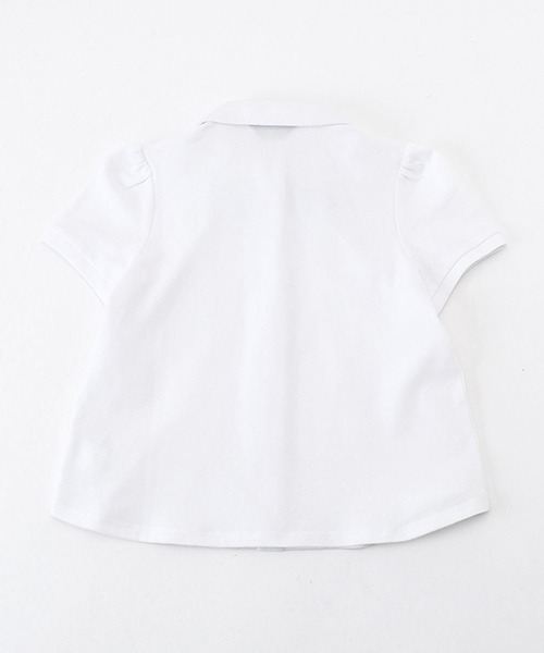 COMME CA ISM(コムサイズム)の「リボンタイ付き 半袖ブラウス (100-130cm)(シャツ/ブラウス・キッズ・ホワイト・110cm/100cm/120cm/130cm)」の7枚目の写真