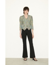 THROW by SLY | 【THROW】TEXTURE CUT BELL BOTTOM/ベルボトム(スラックス)