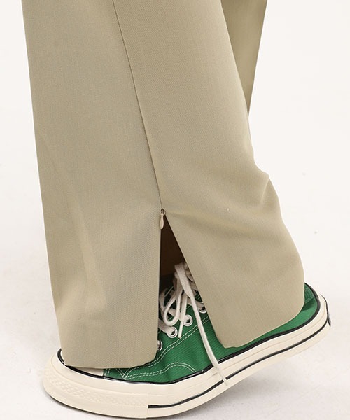 MASONPRINCE（メイソンプリンス）の「【MASONPRINCE】Side slit flared slacks SK2031（スラックス・メンズ・ブラック/ベージュ・S/M/L/XL）」の7枚目の写真