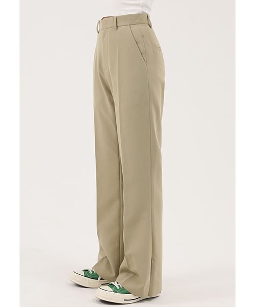 MASONPRINCE（メイソンプリンス）の「【MASONPRINCE】Side slit flared slacks SK2031（スラックス・メンズ・ブラック/ベージュ・S/M/L/XL）」の9枚目の写真