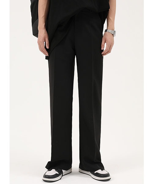 MASONPRINCE（メイソンプリンス）の「【MASONPRINCE】Side slit flared slacks SK2031（スラックス・メンズ・ブラック/ベージュ・S/M/L/XL）」の15枚目の写真