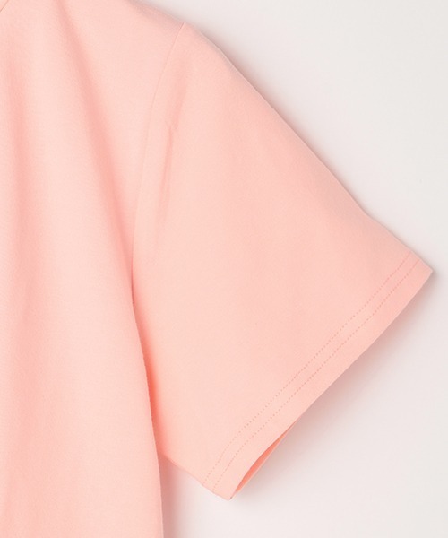 by LOVEiT(バイラビット)の「裾結びカップケーキロゴプリント半袖Tシャツ(Tシャツ/カットソー・キッズ・ラベンダー/ピンク/エメラルド・120cm/130cm/140cm/150cm/160cm)」の11枚目の写真