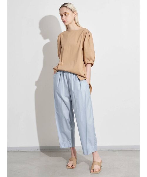 ELENDEEK（エレンディーク）の「ランタンスリーブブラウス（シャツ/ブラウス・レディース・ブラック/ベージュ/オフホワイト・FREE）」の14枚目の写真