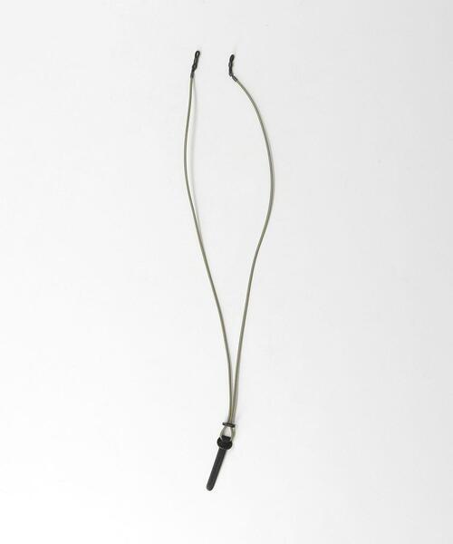 STANDARD SUPPLY（スタンダードサプライ）の「【別注】 ＜STANDARD SUPPLY（スタンダードサプライ）＞ GLASS CORD/グラスコード（メガネ・メンズ・ブラック/オフホワイト/オリーブ・FREE）」の3枚目の写真