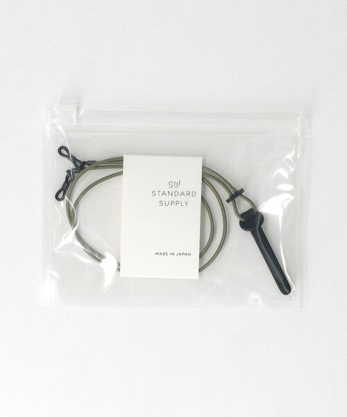 STANDARD SUPPLY（スタンダードサプライ）の「【別注】 ＜STANDARD SUPPLY（スタンダードサプライ）＞ GLASS CORD/グラスコード（メガネ・メンズ・ブラック/オフホワイト/オリーブ・FREE）」の7枚目の写真