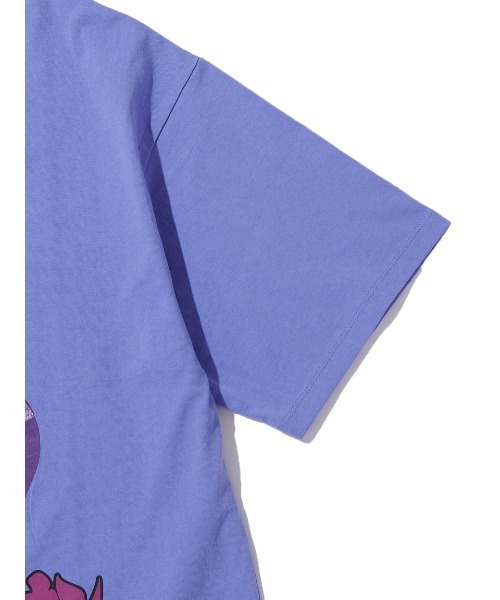 LITTLE UNION(リトルユニオン)の「【カメレオン meets LITTLE UNION】ジュンナ S/S TEE(Tシャツ/カットソー・メンズ・パープル/ホワイト/カーキ・MEDIUM/LARGE)」の6枚目の写真