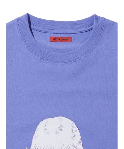 LITTLE UNION(リトルユニオン)の「【カメレオン meets LITTLE UNION】ジュンナ S/S TEE(Tシャツ/カットソー・メンズ・パープル/ホワイト/カーキ・MEDIUM/LARGE)」の7枚目の写真