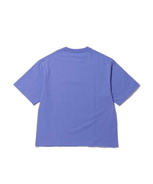 LITTLE UNION(リトルユニオン)の「【カメレオン meets LITTLE UNION】ジュンナ S/S TEE(Tシャツ/カットソー・メンズ・パープル/ホワイト/カーキ・MEDIUM/LARGE)」の4枚目の写真