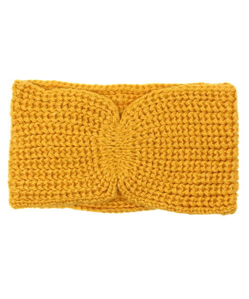 チャイハネ（チャイハネ）の「【チャイハネ】ナチューレニットヘアバンド（ヘアバンド・レディース・パープル/マスタード/グレー/レッド/ラベンダー/チャコールグレー・FREE）」の6枚目の写真