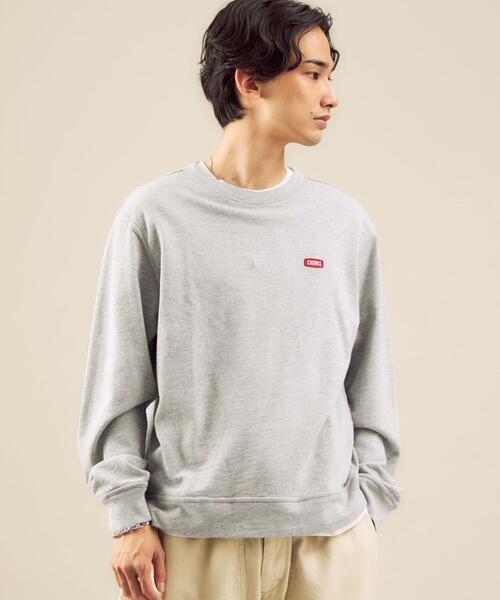 CHUMS（チャムス）の「＜CHUMS（チャムス）＞キーストーン クルー スウェット（スウェット・メンズ・グレー/ブラック/オリーブ・S/L/M）」の2枚目の写真