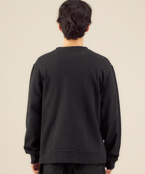 CHUMS（チャムス）の「＜CHUMS（チャムス）＞キーストーン クルー スウェット（スウェット・メンズ・グレー/ブラック/オリーブ・S/L/M）」の6枚目の写真