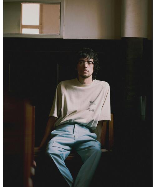 DISCUS ATHLETIC（ディスカス　アスレチック）の「＜DISCUS × monkey time＞ ICON BACK PRINT TEE/Tシャツ（Tシャツ/カットソー・メンズ・ナチュラル/ネイビー・MEDIUM/LARGE/SMALL）」の16枚目の写真