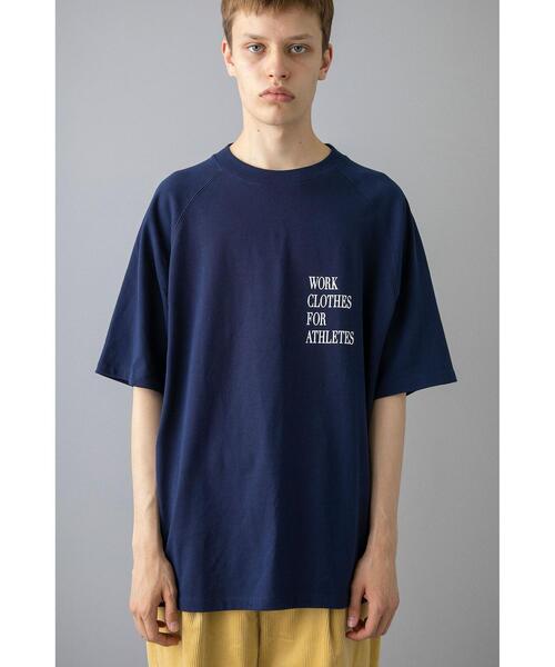 DISCUS ATHLETIC（ディスカス　アスレチック）の「＜DISCUS × monkey time＞ ICON BACK PRINT TEE/Tシャツ（Tシャツ/カットソー・メンズ・ナチュラル/ネイビー・MEDIUM/LARGE/SMALL）」の4枚目の写真