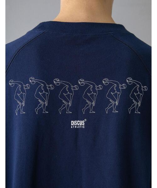 DISCUS ATHLETIC（ディスカス　アスレチック）の「＜DISCUS × monkey time＞ ICON BACK PRINT TEE/Tシャツ（Tシャツ/カットソー・メンズ・ナチュラル/ネイビー・MEDIUM/LARGE/SMALL）」の19枚目の写真